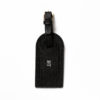 Saffiano bőr fekete luggage tag