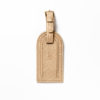 Saffiano bőr arany luggage tag